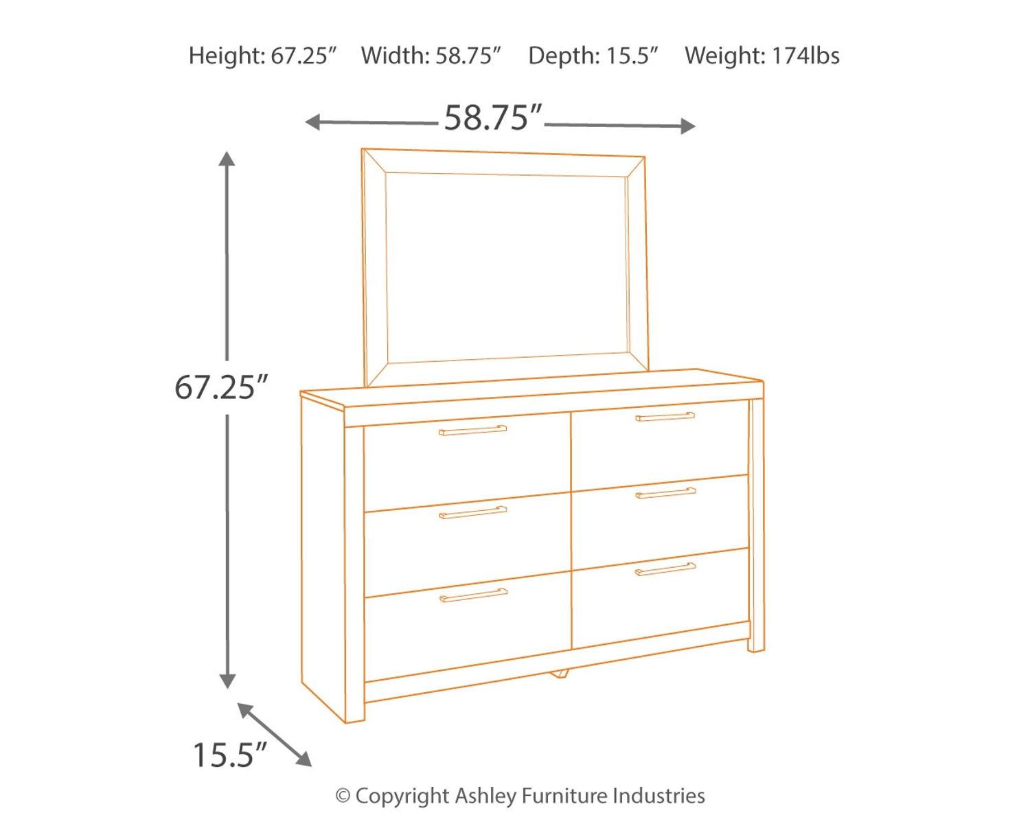 Derekson - Dresser - Image 2