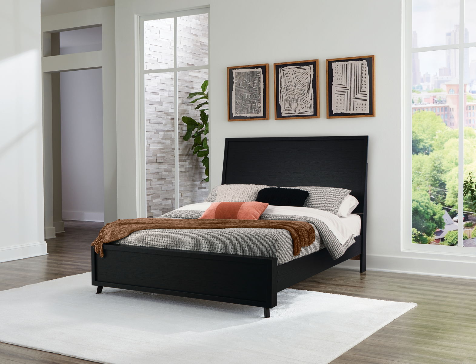 Danziar - Panel Bed - Image 5