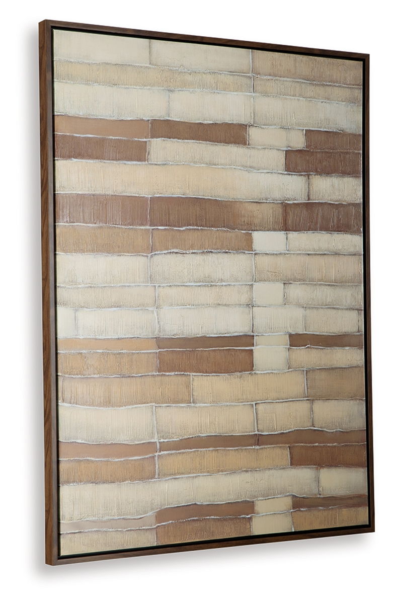 Kalanmore - Wall Art - Brown / Tan / White - Image 2