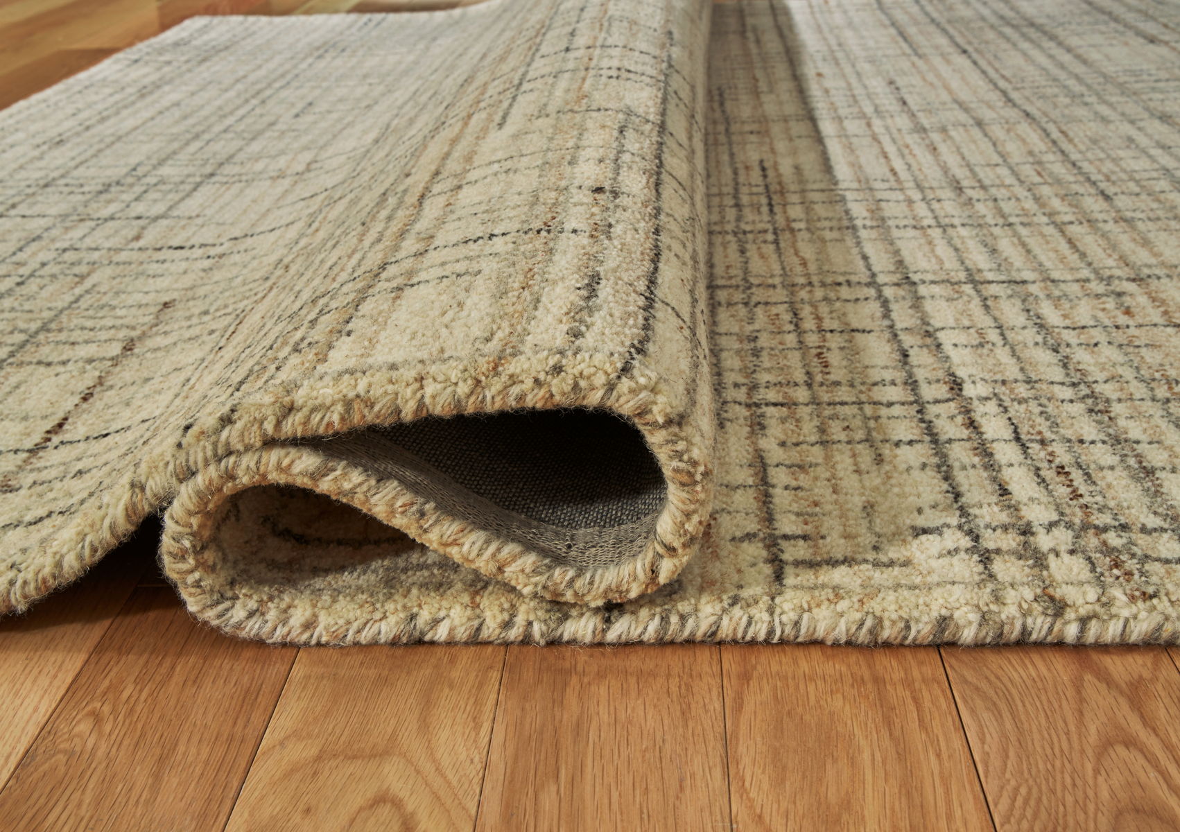 Janston - 5' x 7' Rug - Ivory / Gray / Tan - Image 3