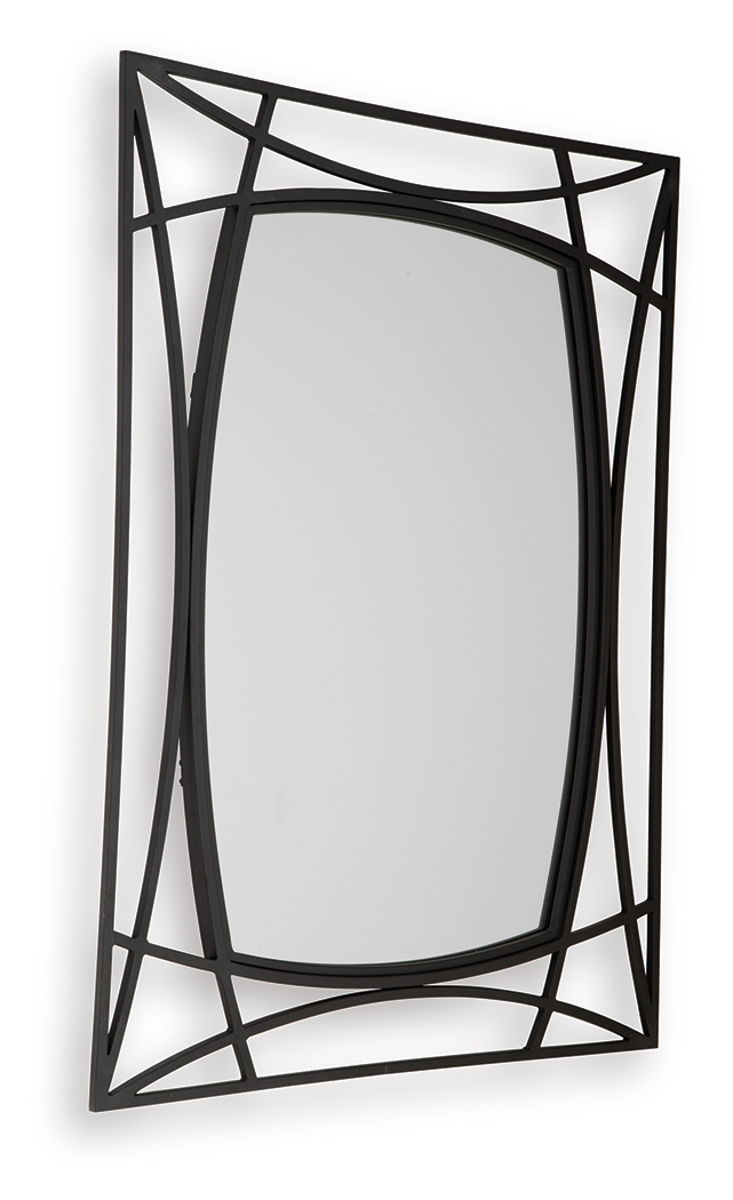 Freenville - Accent Mirror - Black - Image 2