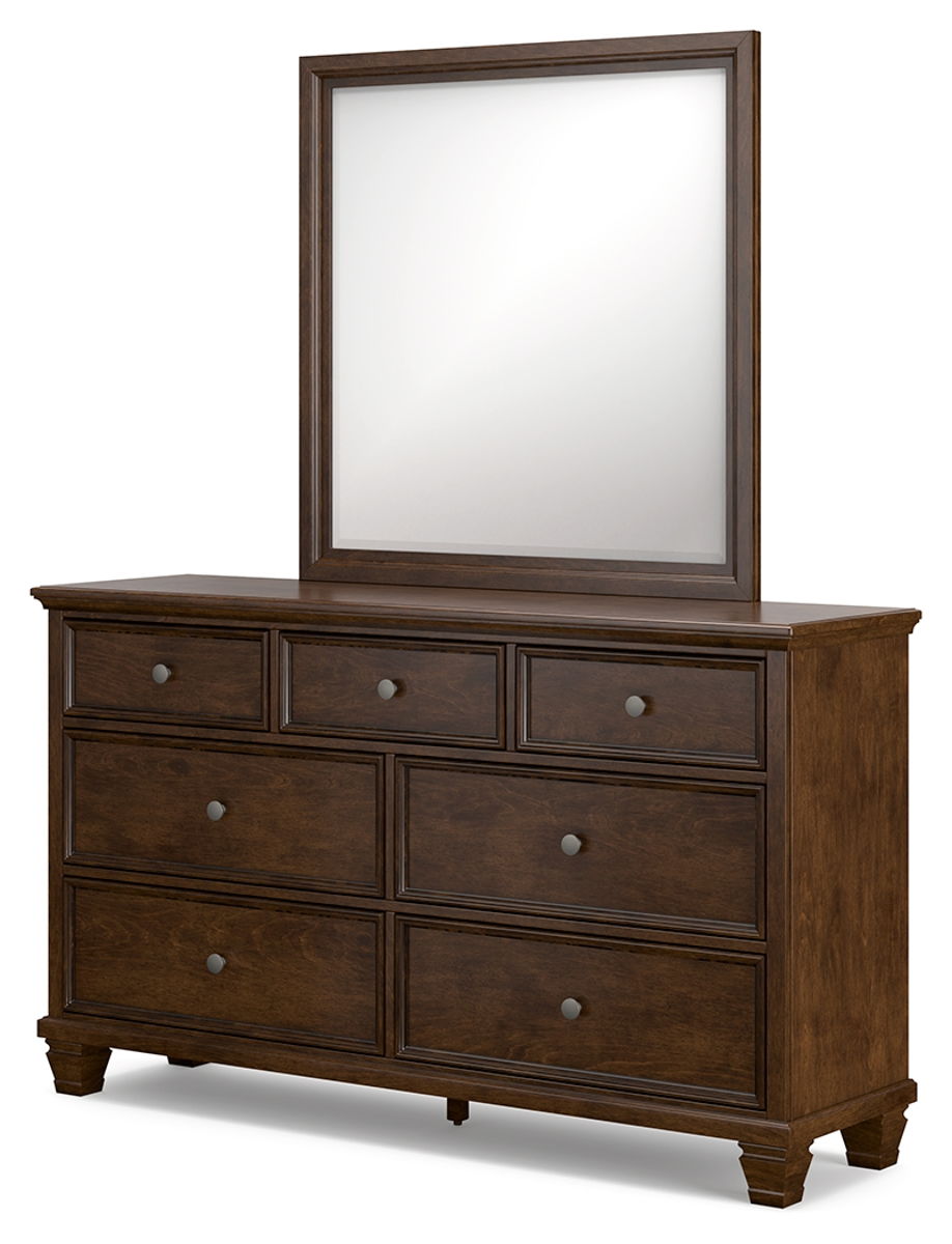Danabrin - Dresser And Mirror - Brown - Image 2