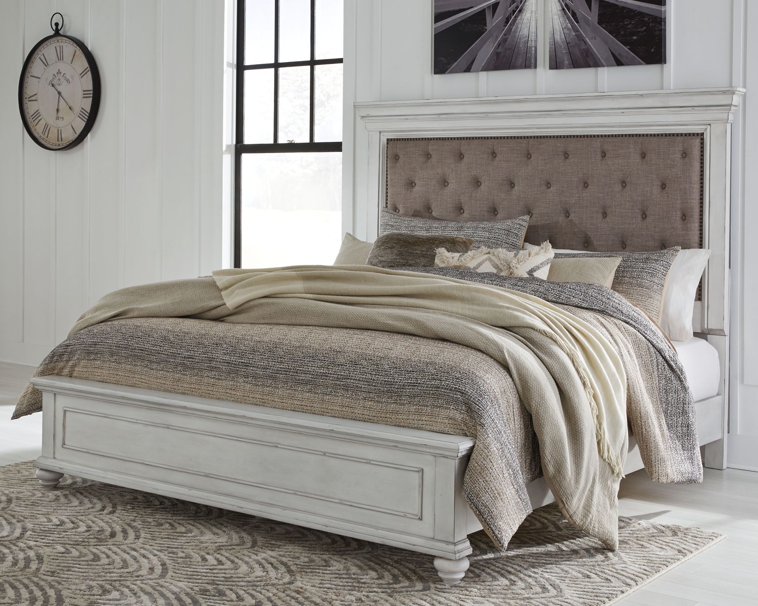 Kanwyn - Upholstered Panel Bed - Image 6