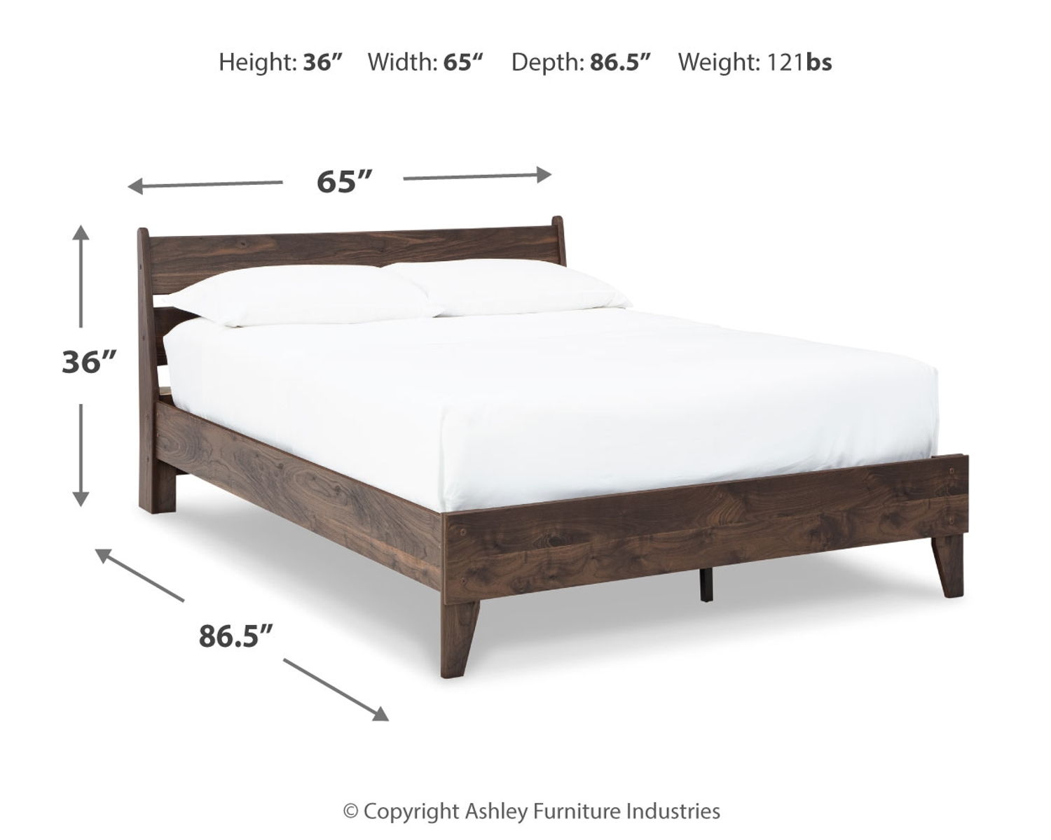 Calverson - Panel Platform Bed - Image 4