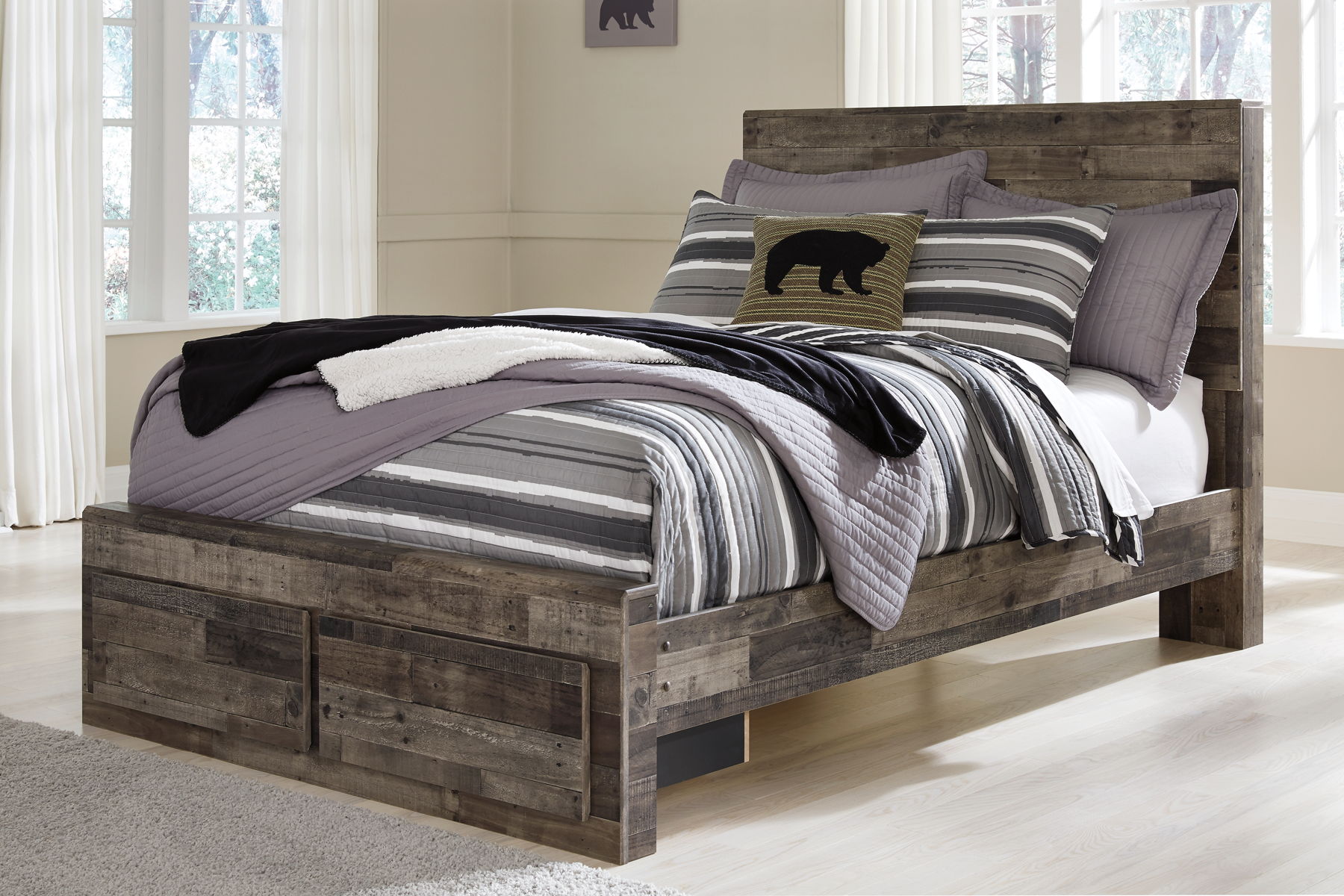 Derekson - Panel Bed - Image 10