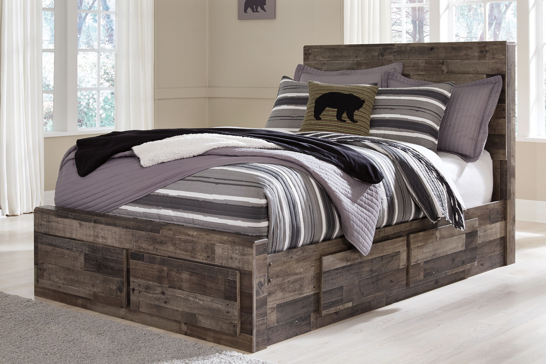 Derekson - Panel Bed - Image 12