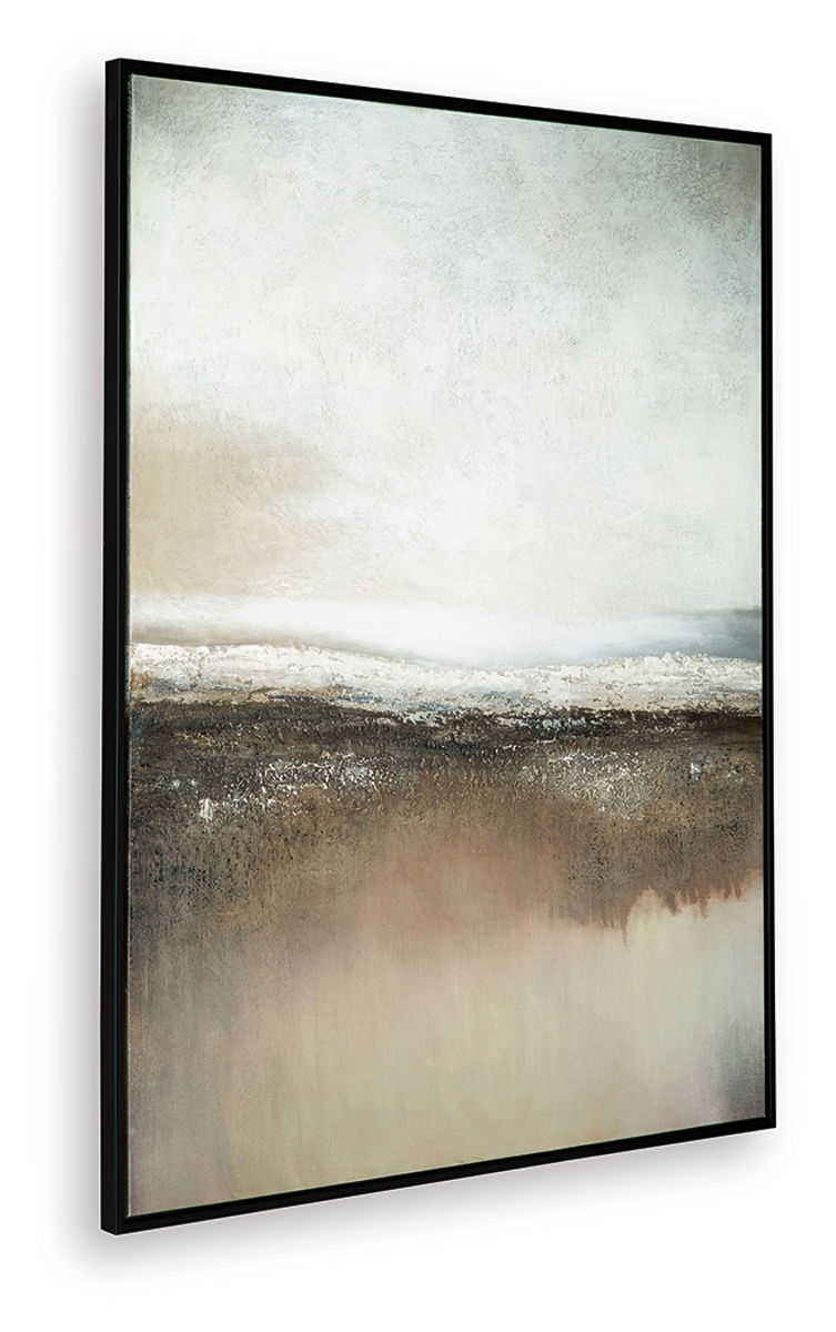 Siaking - Wall Art - Brown / Gray / White - Image 4