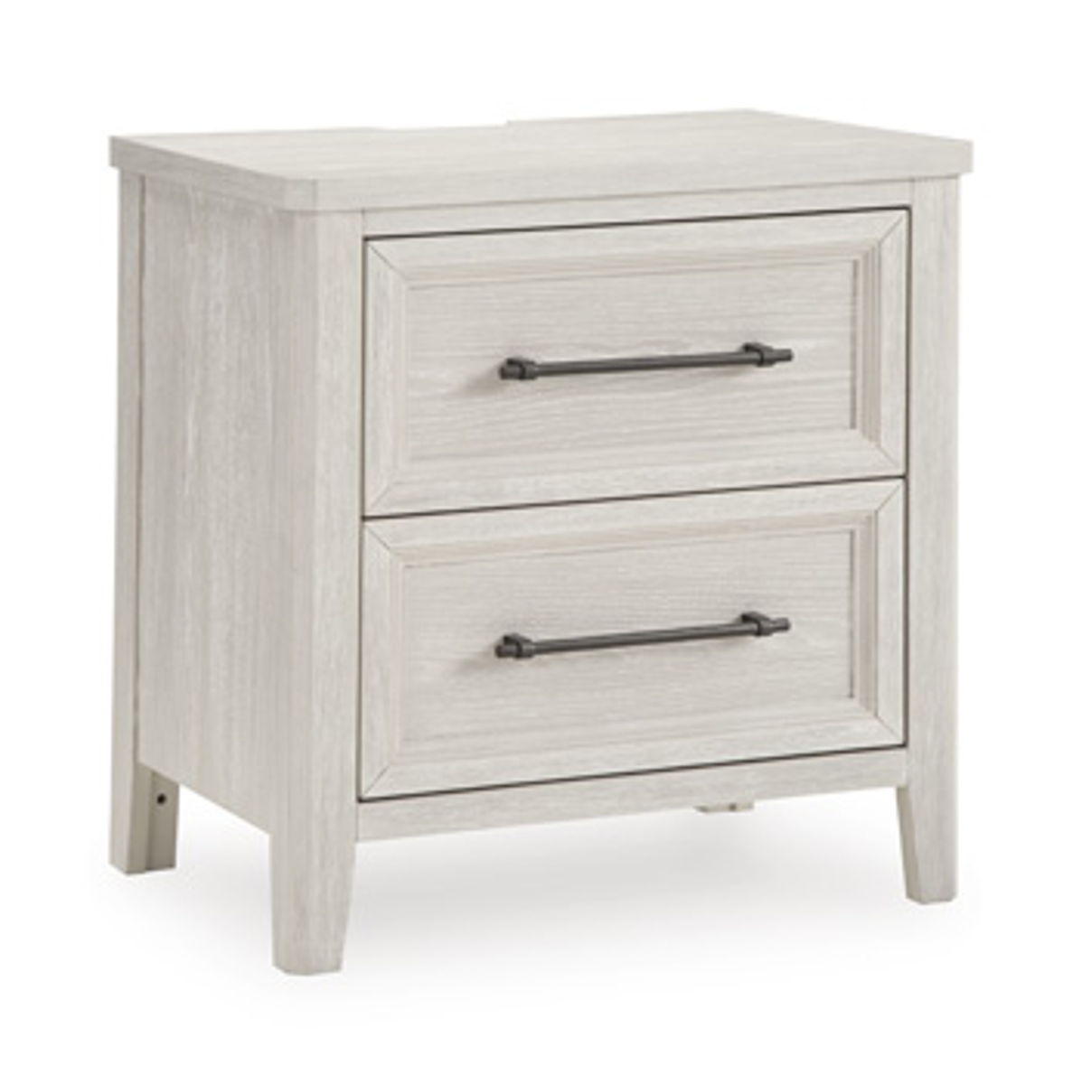 Darbonton - Two Drawer Night Stand - Dove White