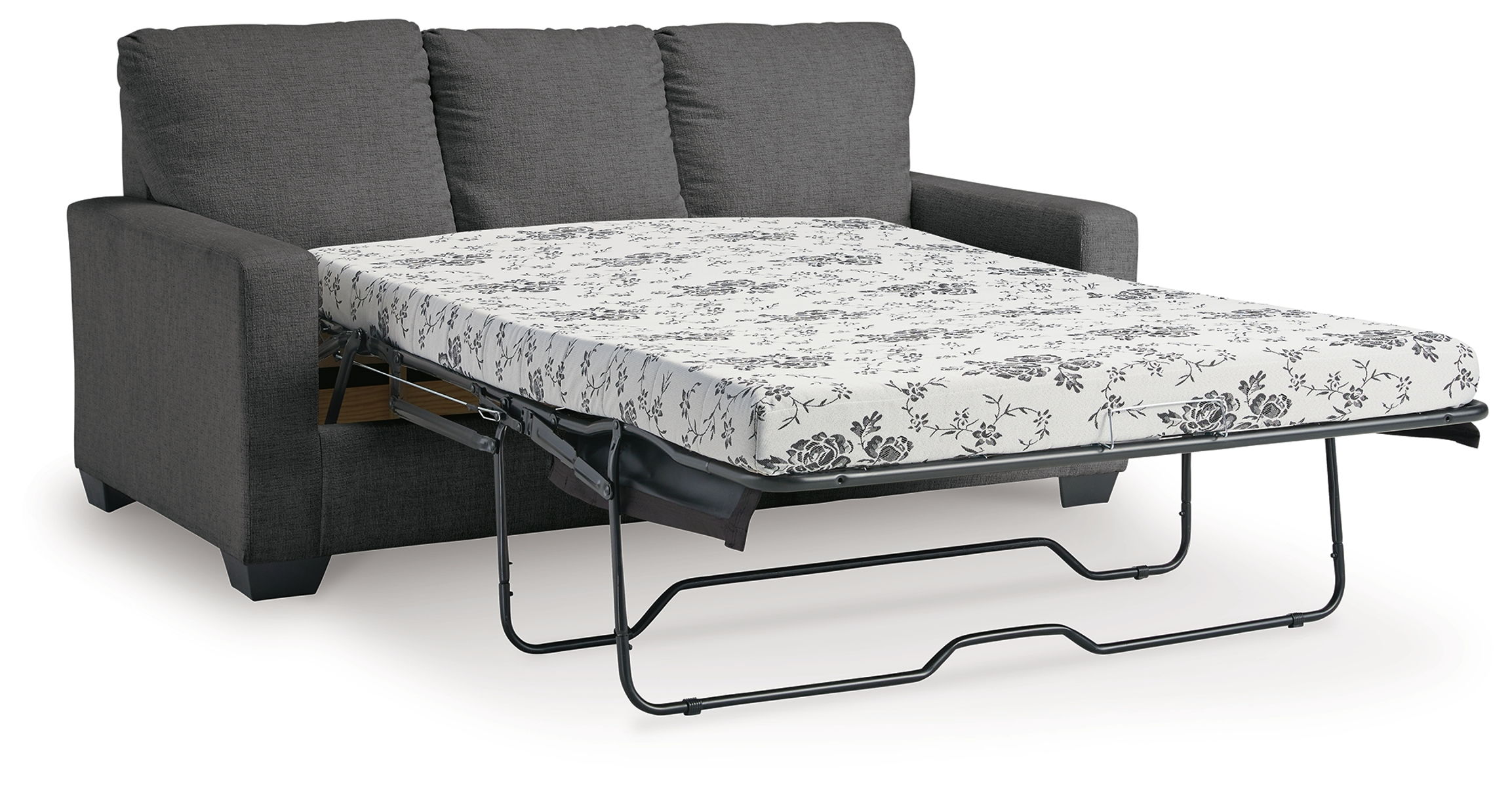 Rannis - Full Sofa Sleeper - Fabric - Pewter - Image 4