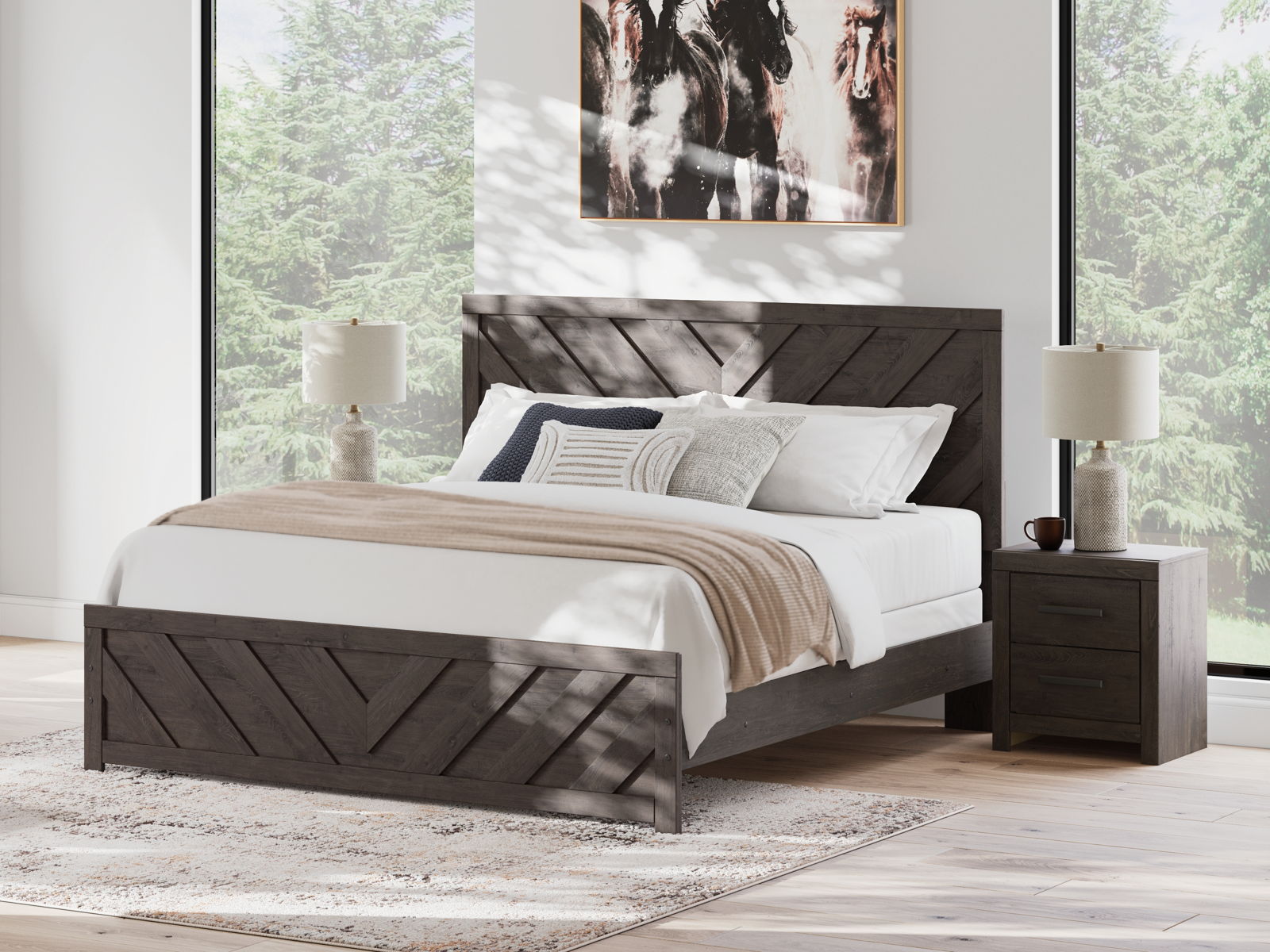 Prendonea - Panel Bed - Image 2
