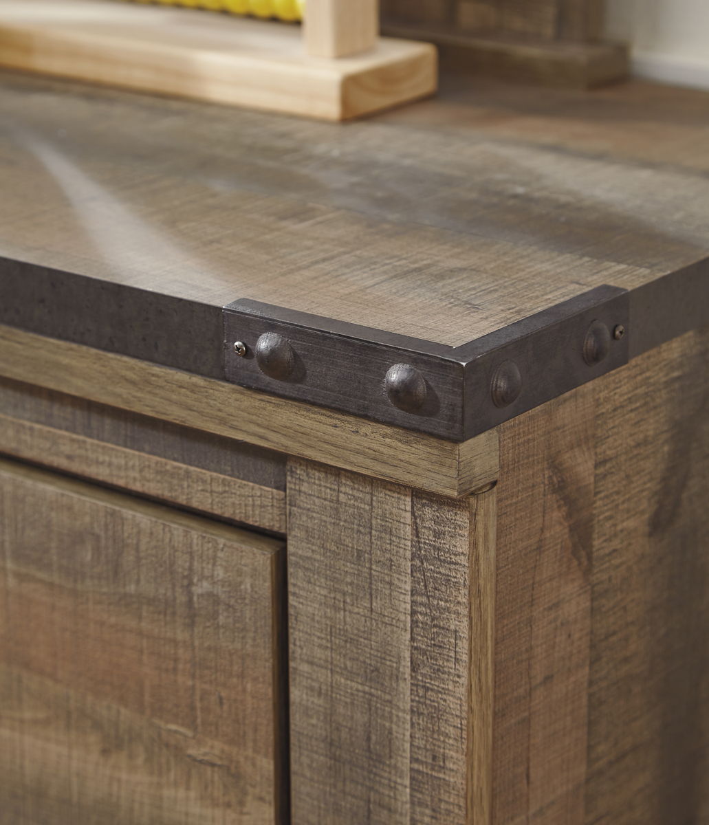 Trinell - Five Drawer Chest - Brown - Image 4