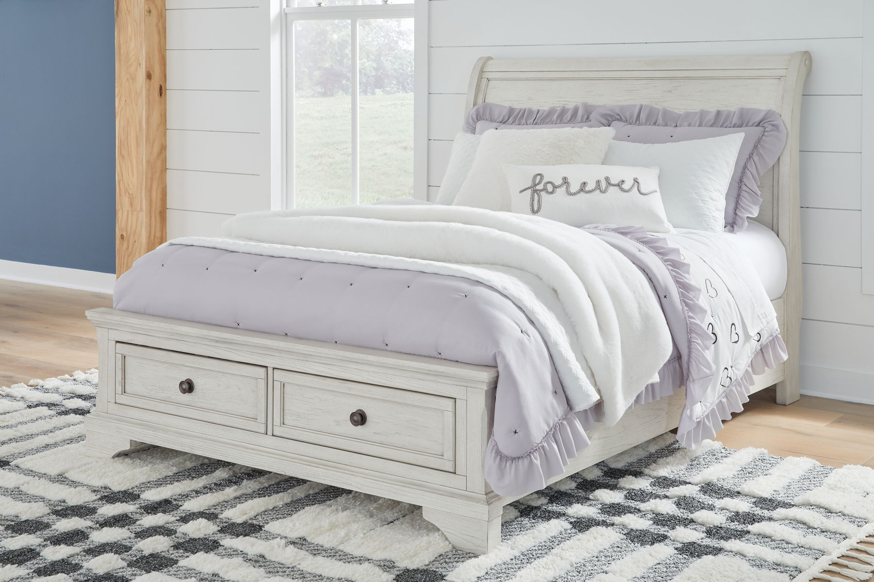 Robbinsdale - Youth Sleigh Storage Bedroom Set - Image 2