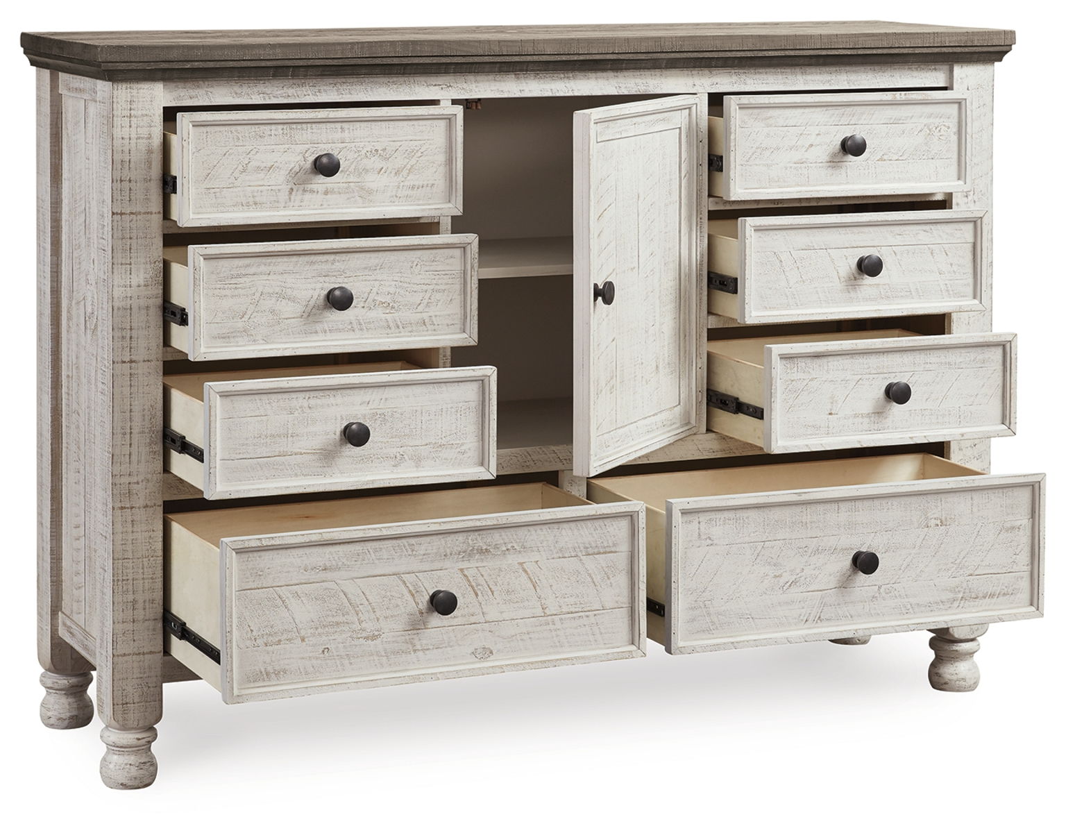 Havalance - Dresser - White / Gray - Image 3