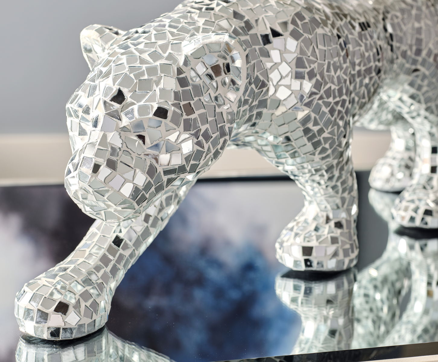 Drice - Sculpture - Silver / Gray - Image 2