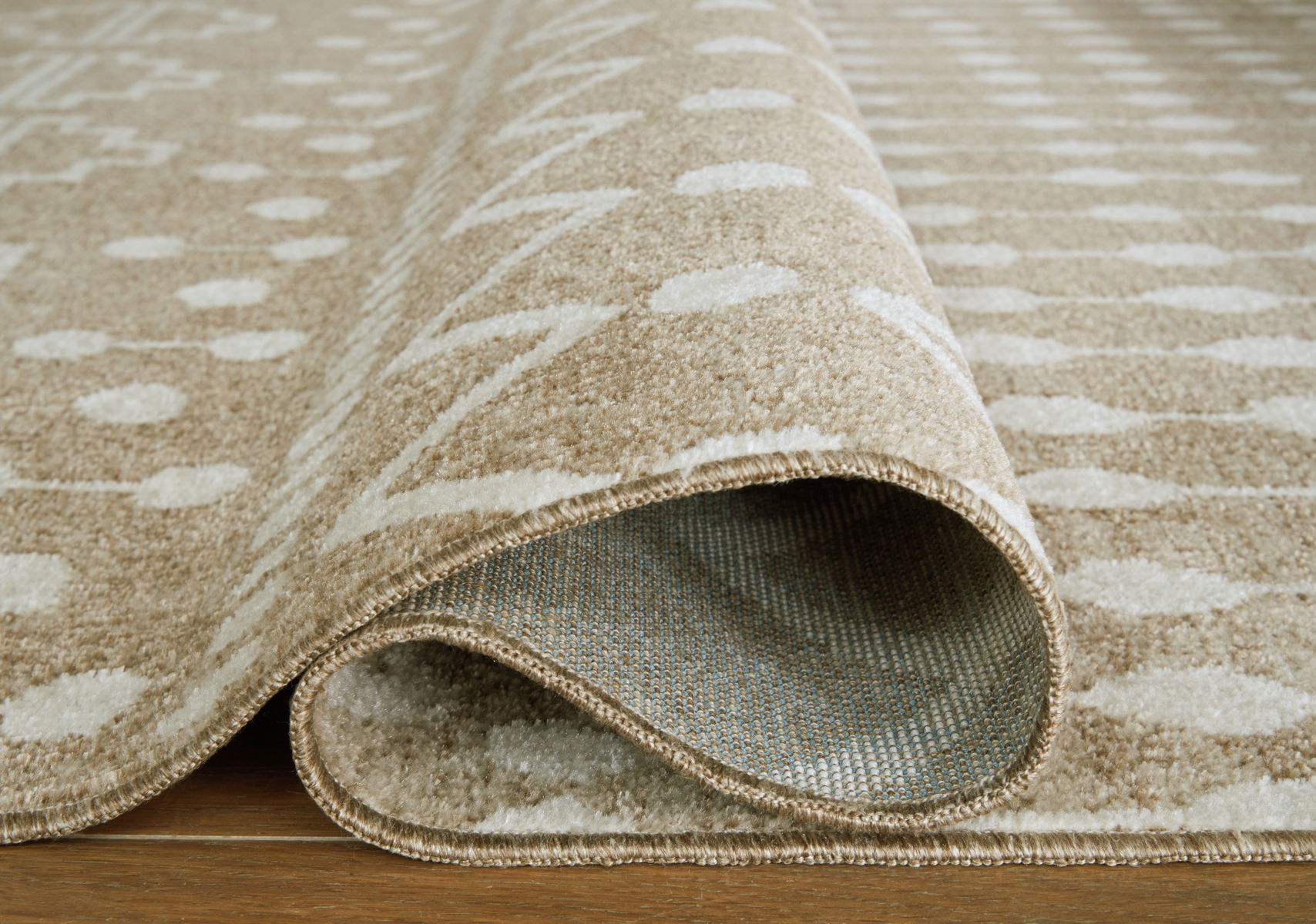Bunchly - 5' x 7' Rug - Tan / Brown / Cream - Image 4