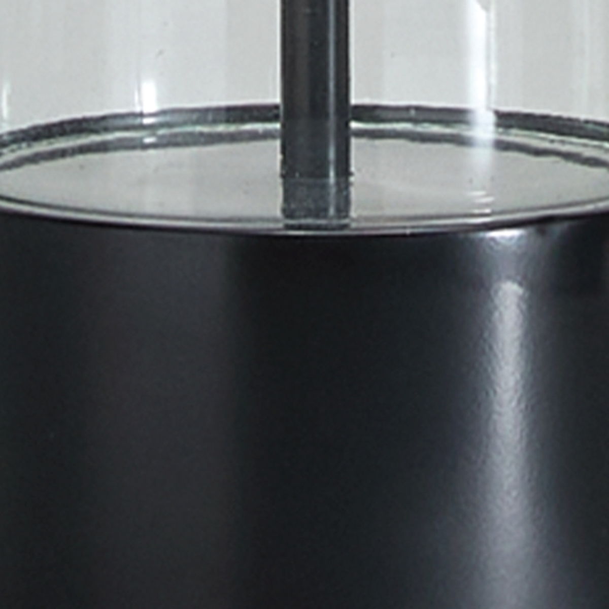 Kerrbrook - Glass Table Lamp - Clear / Black - Image 2