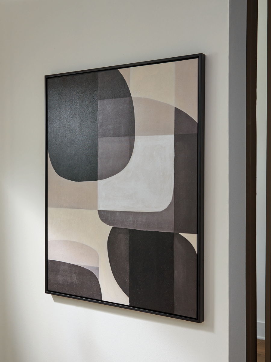 Kesleigh - Wall Art - Black / White - Image 3