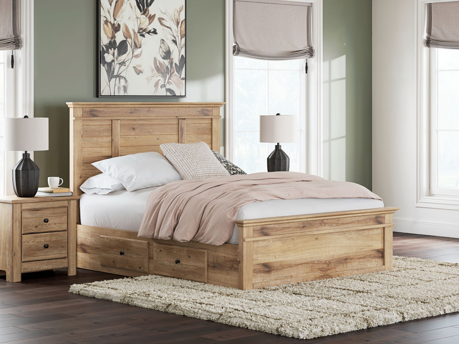 Makidern - Panel Storage Bed - Image 7