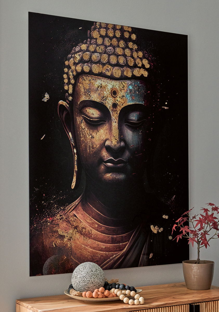 Caymoore - Wall Art - Black / Gold Finish - Image 2